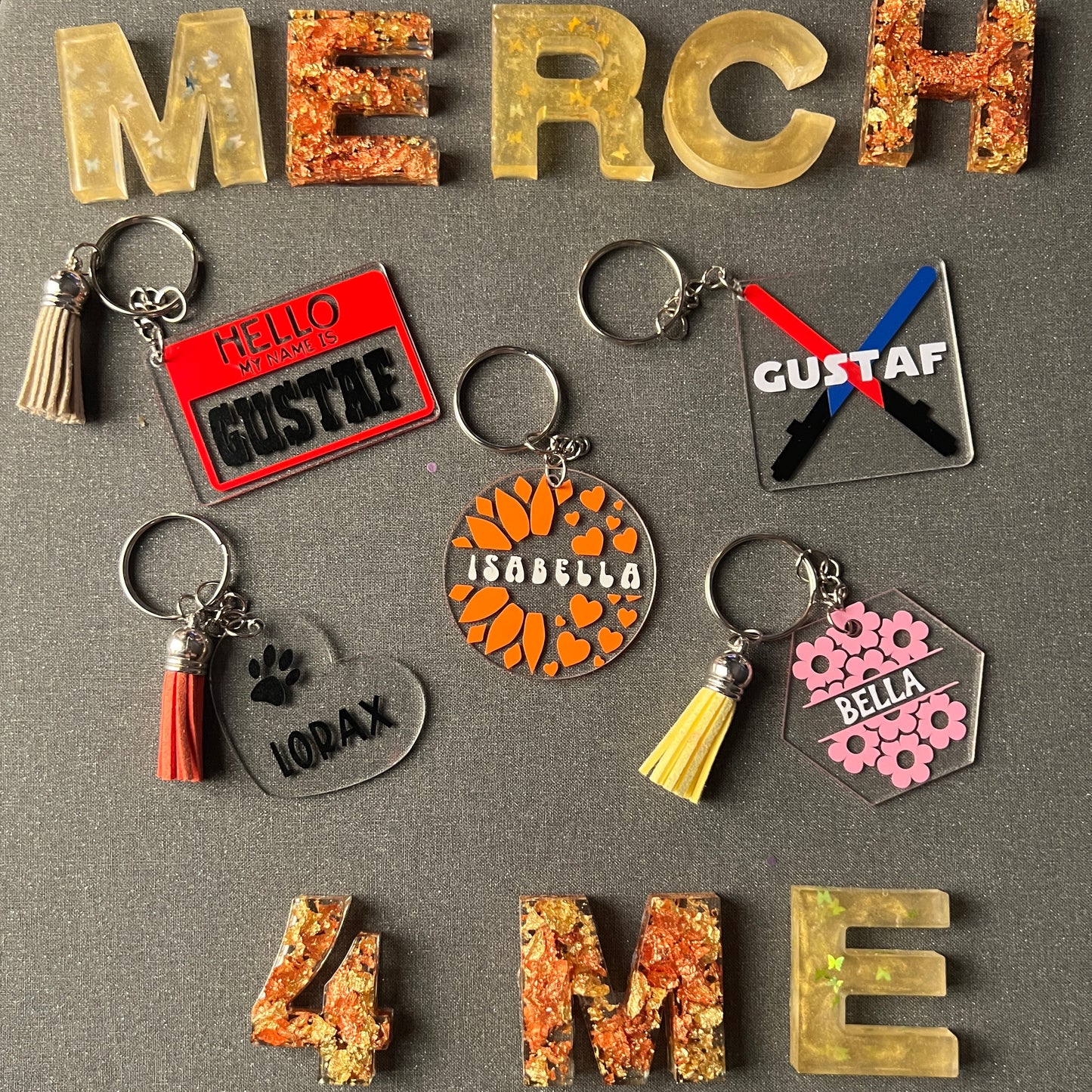 Personlig Nyckelring 4 Me