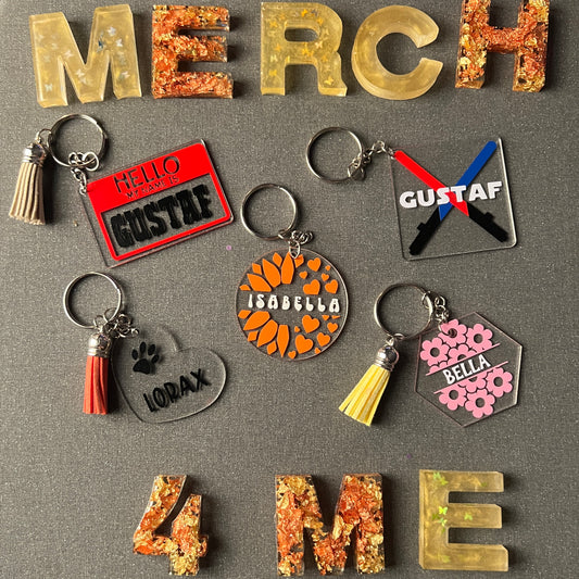Personlig Nyckelring 4 Me