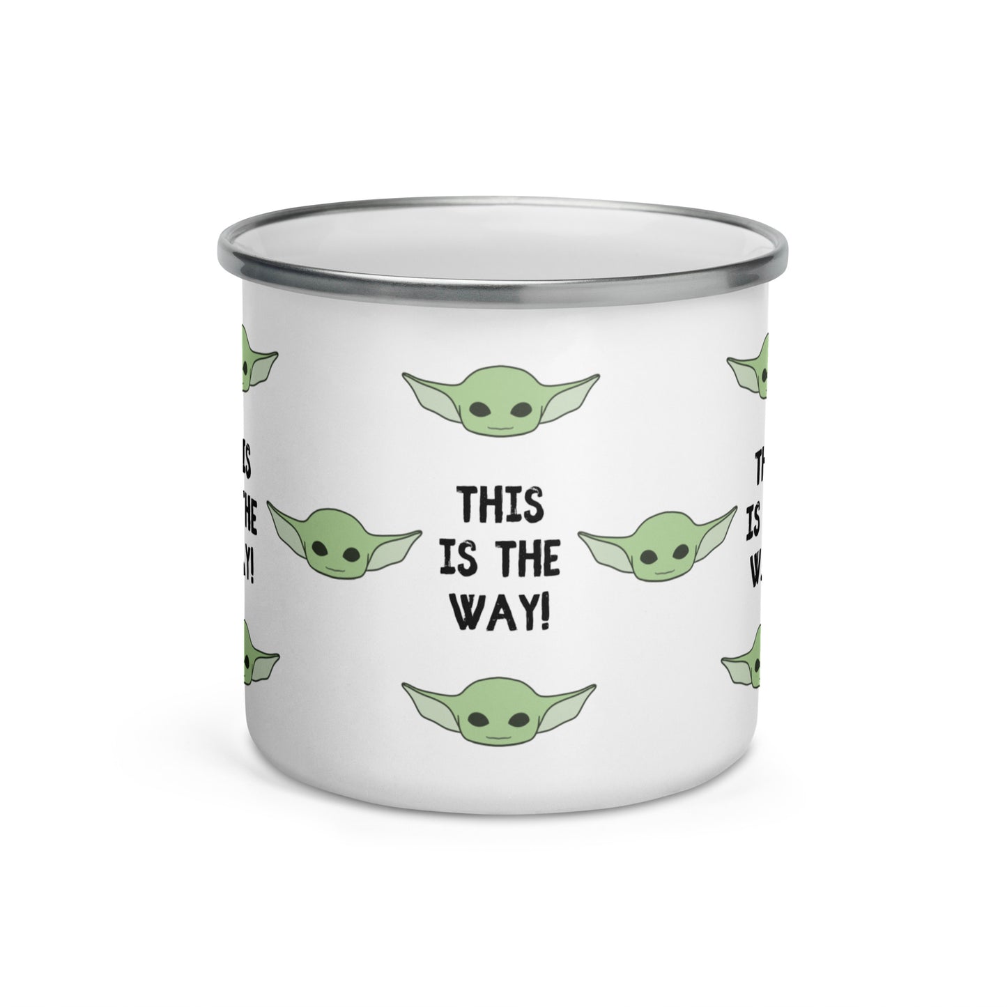 This Is The Way(Grogu) 4 Me Enamel Mug