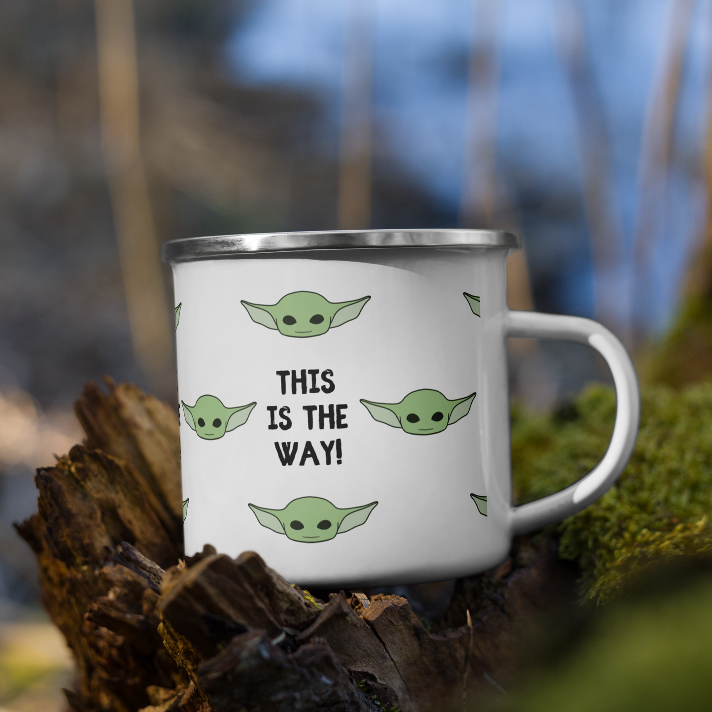 This Is The Way(Grogu) 4 Me Enamel Mug