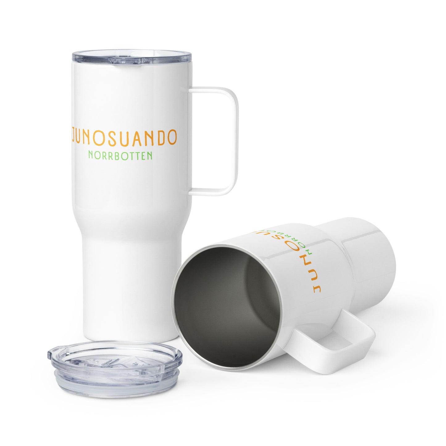 Junosuando 4 Me Travel mug with a handle