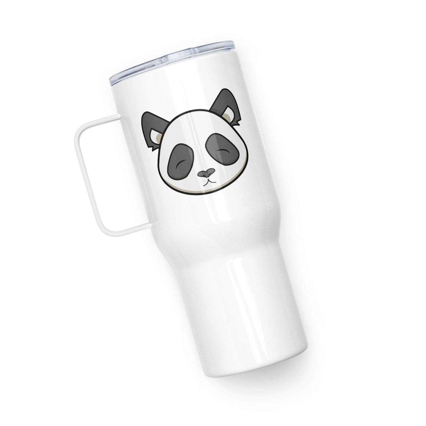 Panda 4 Me Travel mug with a handle