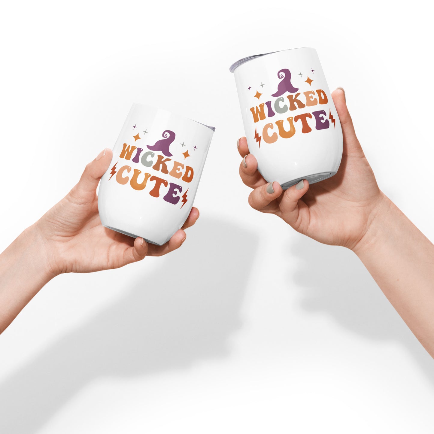 Wicked Cute 4 Me Wine tumbler