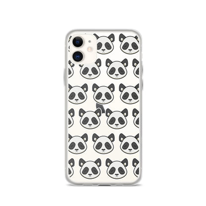 Panda 4 me Clear Case for iPhone®