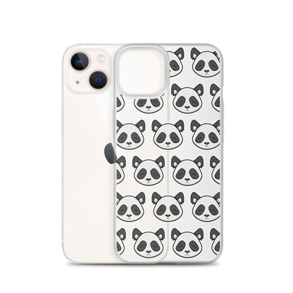 Panda 4 me Clear Case for iPhone®