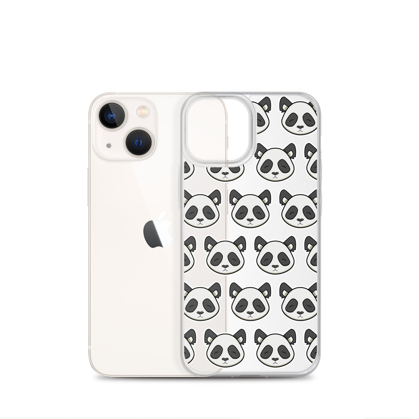 Panda 4 me Clear Case for iPhone®