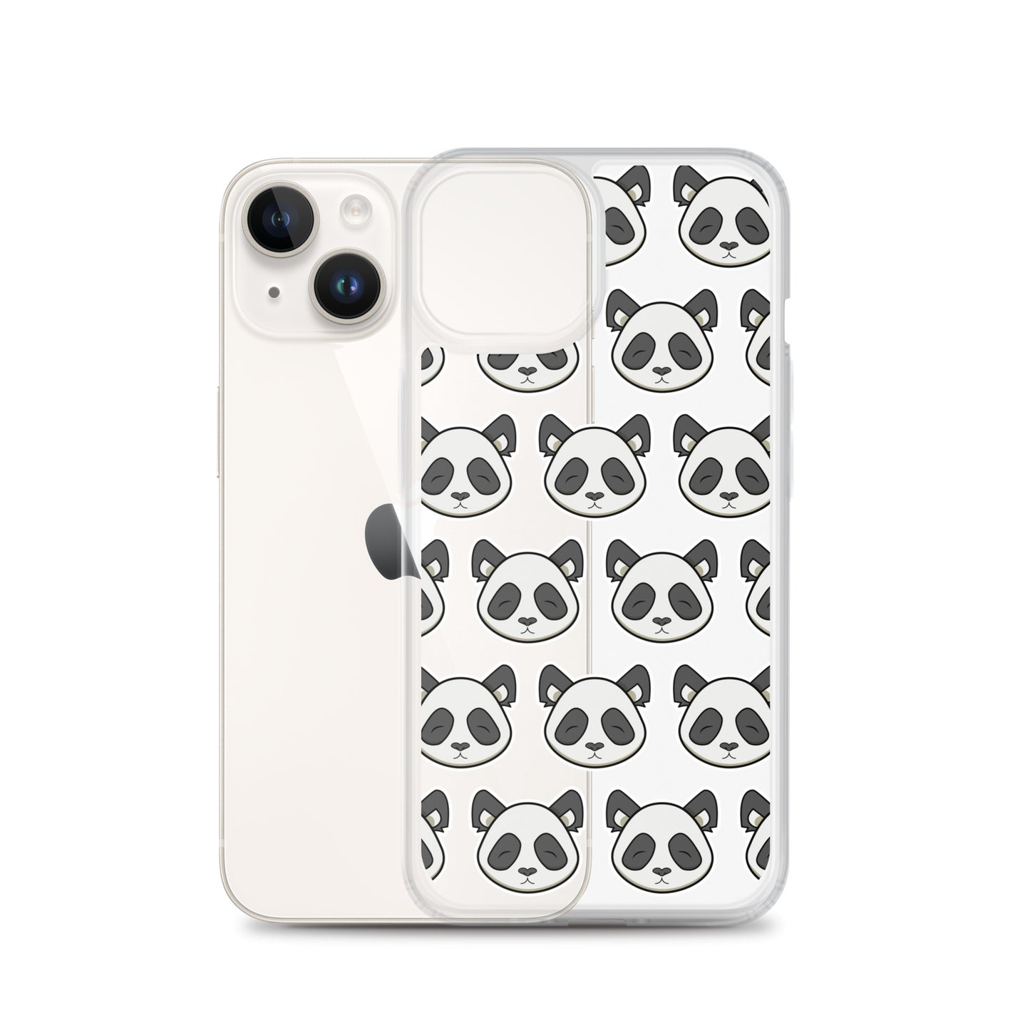 Panda 4 me Clear Case for iPhone®