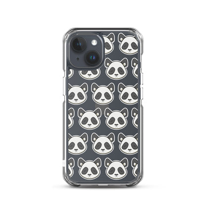 Panda 4 me Clear Case for iPhone®