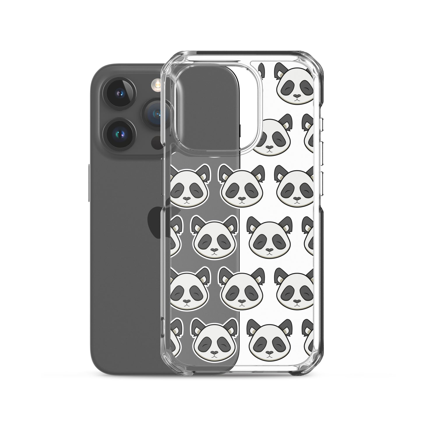 Panda 4 me Clear Case for iPhone®