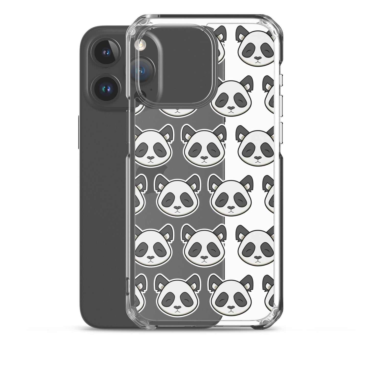 Panda 4 me Clear Case for iPhone®