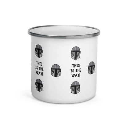 This Is The Way(Mando) 4 Me Enamel Mug