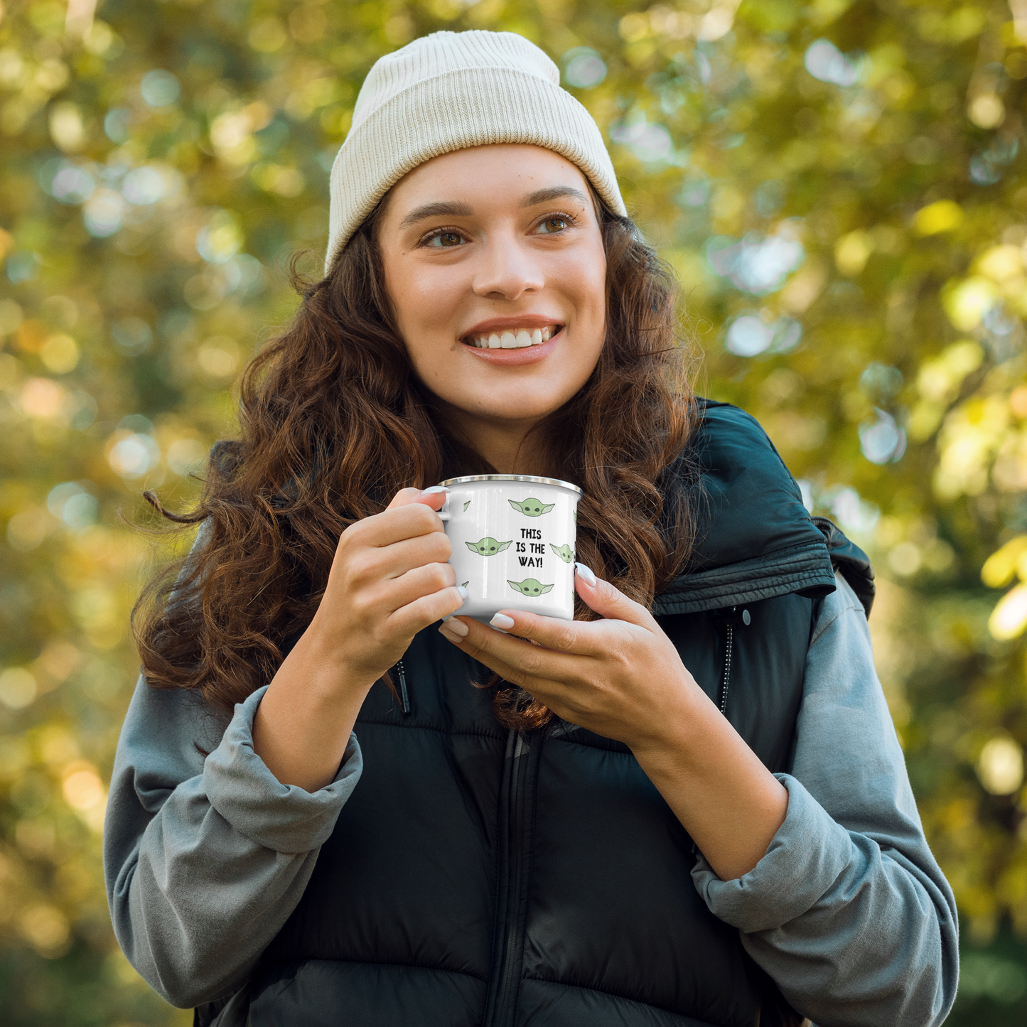 This Is The Way(Grogu) 4 Me Enamel Mug