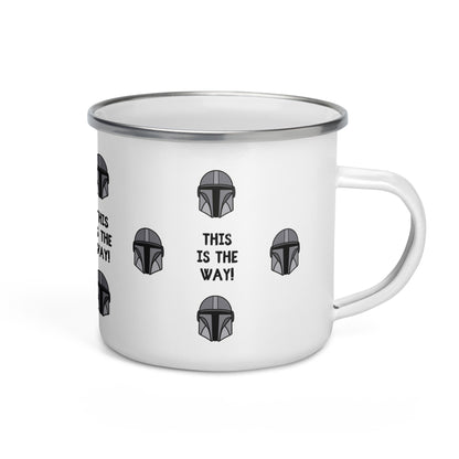 This Is The Way(Mando) 4 Me Enamel Mug