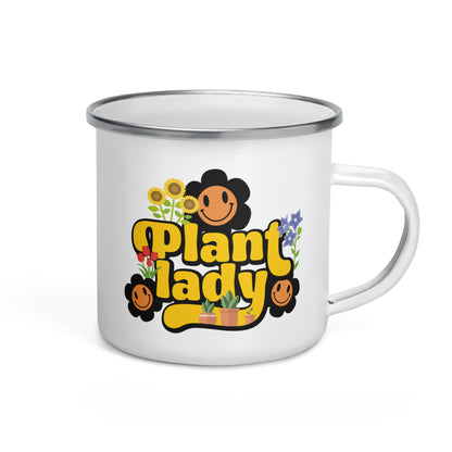 Plant Lady 4 Me Enamel Mug