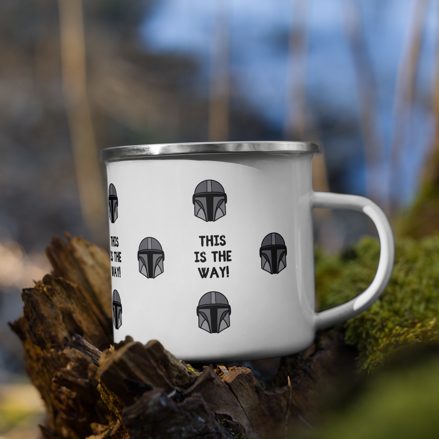 This Is The Way(Mando) 4 Me Enamel Mug