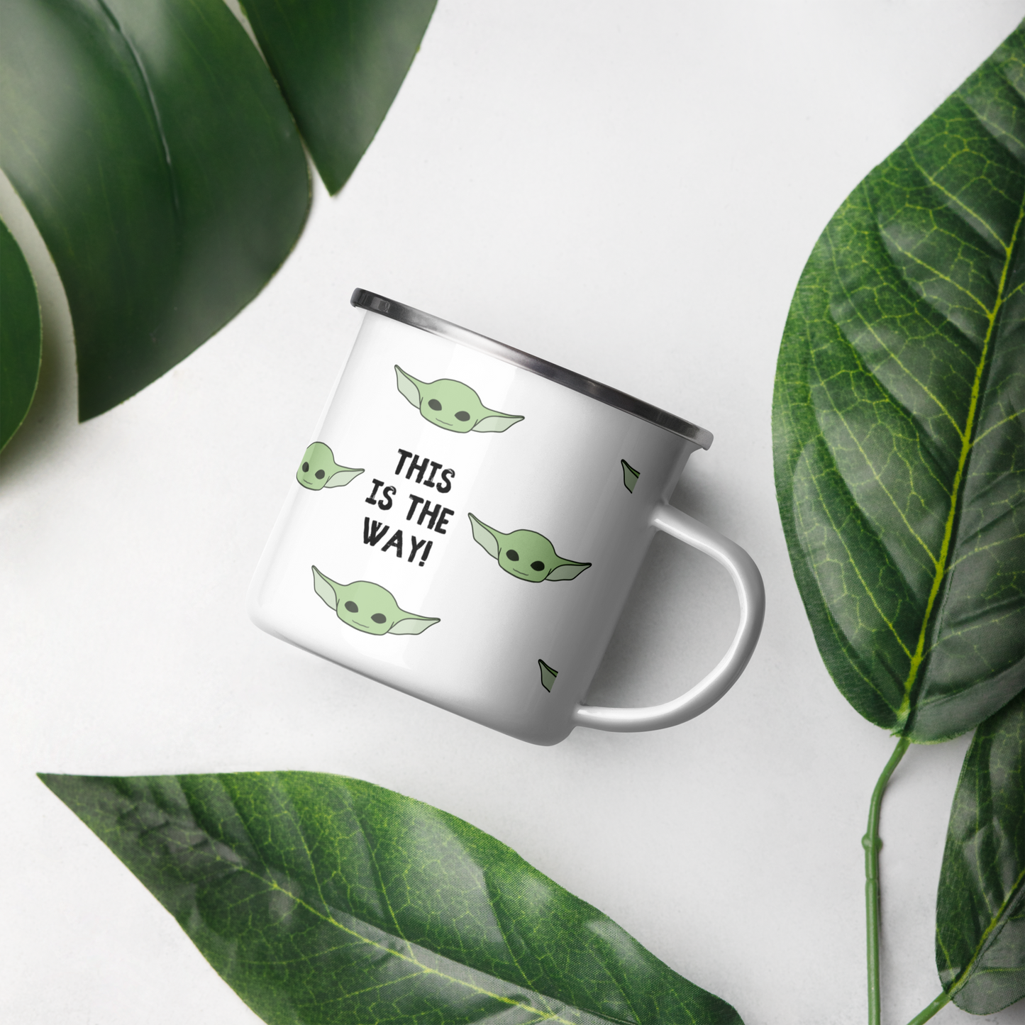 This Is The Way(Grogu) 4 Me Enamel Mug
