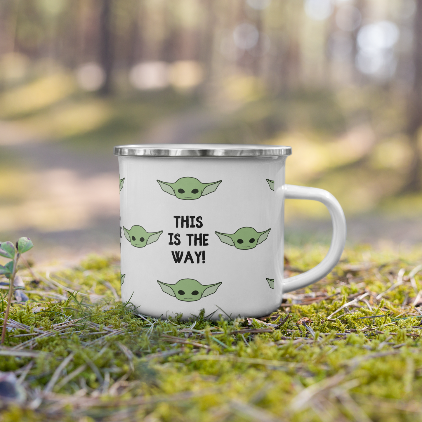 This Is The Way(Grogu) 4 Me Enamel Mug