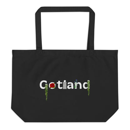 Gotland 4 Me. Large organic tote bag