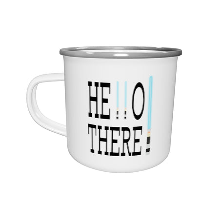 Hello There 4 Me Enamel Mug
