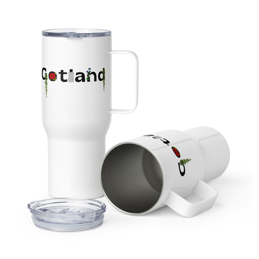 Gotland 4 Me Travel mug with a handle