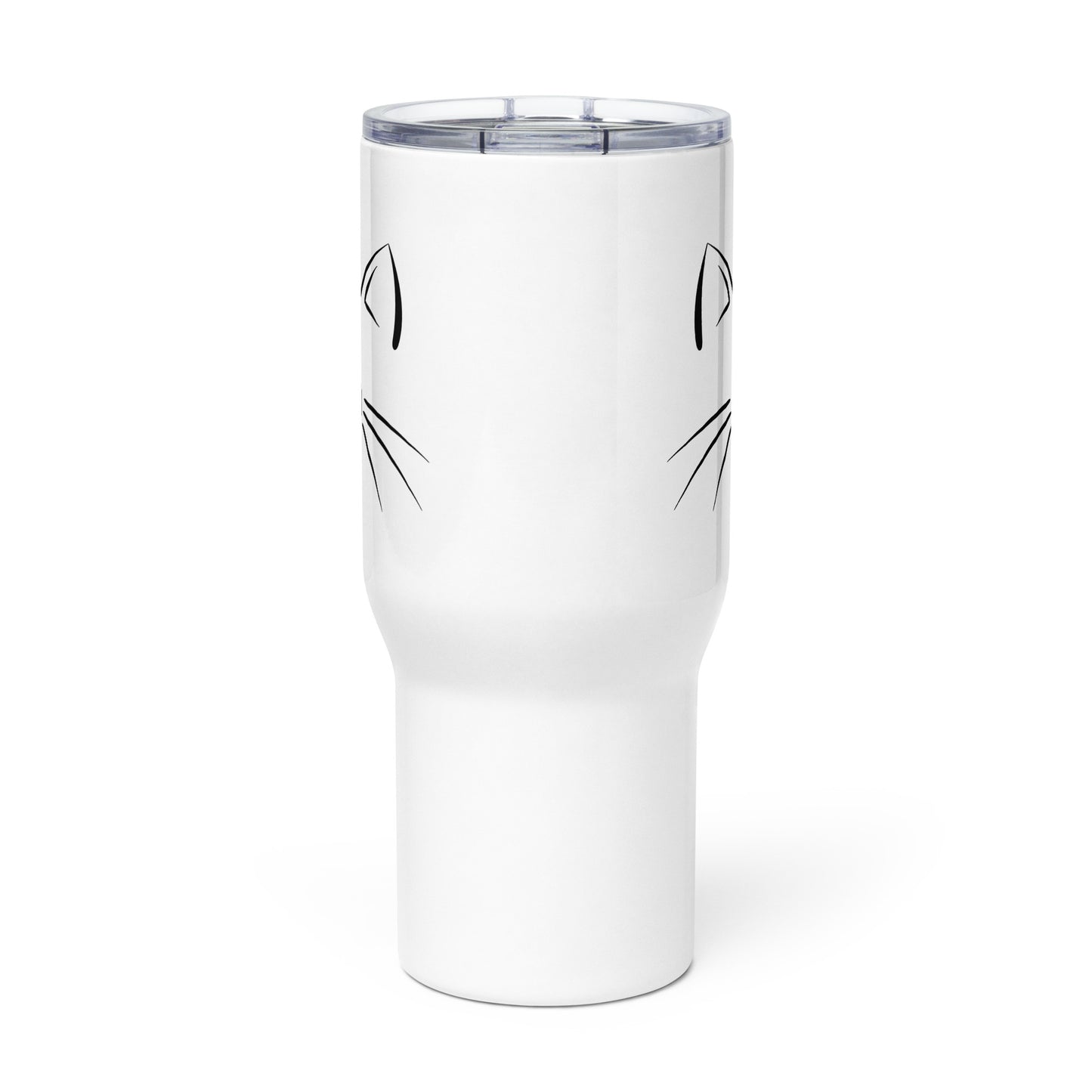 Cat 4 Me Travel mug with a handle