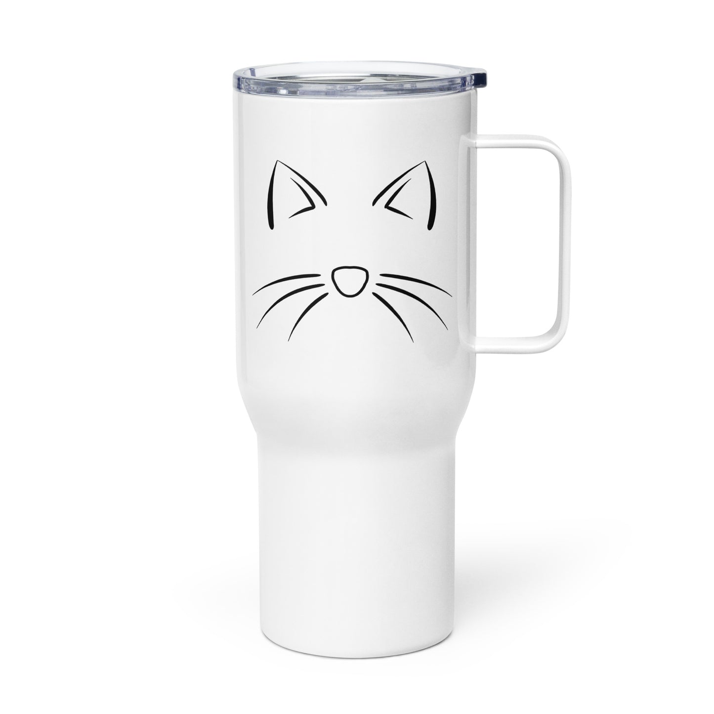 Cat 4 Me Travel mug with a handle