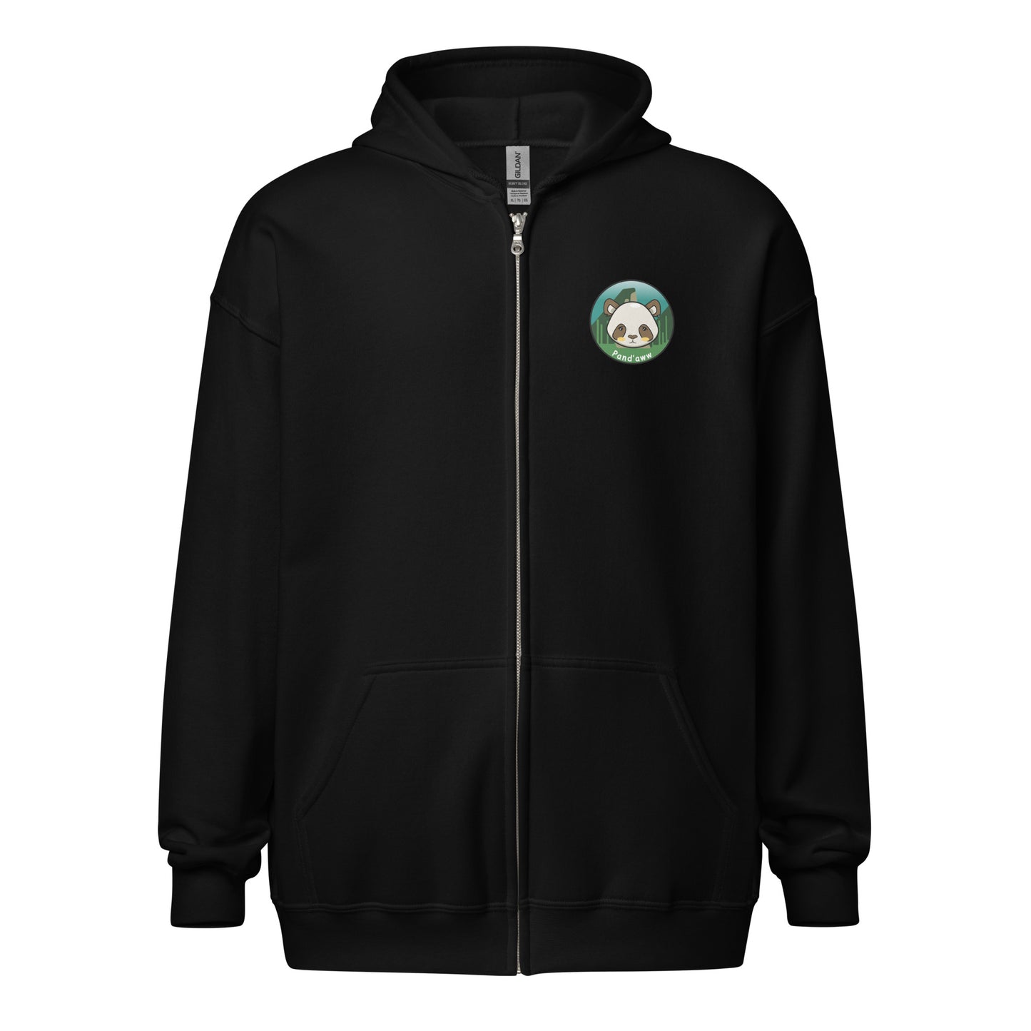 Qinling pand’aww 4 Me zip hoodie