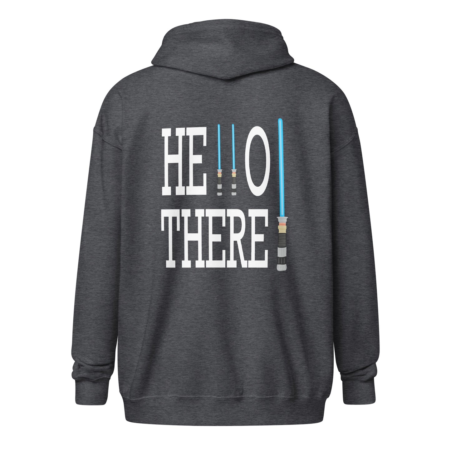 Hello There 4 Me zip hoodie