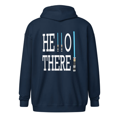 Hello There 4 Me zip hoodie