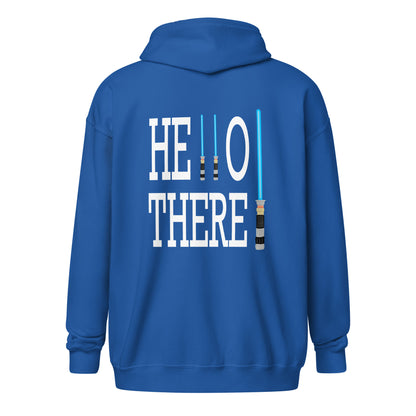 Hello There 4 Me zip hoodie