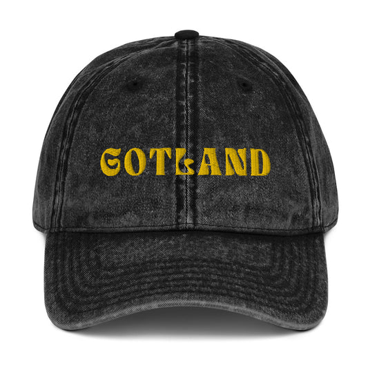 Gotland 4 Me Vintage Cotton Twill Cap