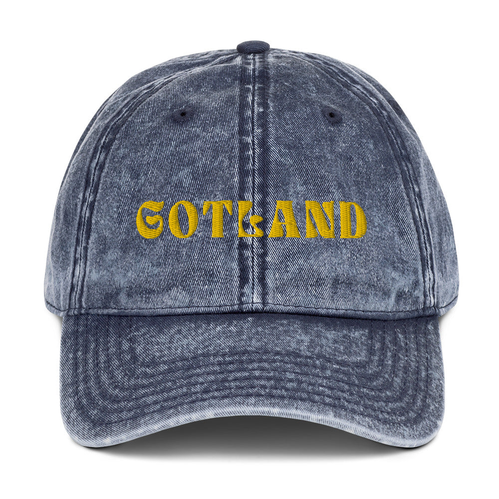 Gotland 4 Me Vintage Cotton Twill Cap