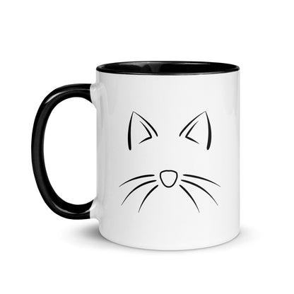 Cat 4 Me Mug with Color Inside