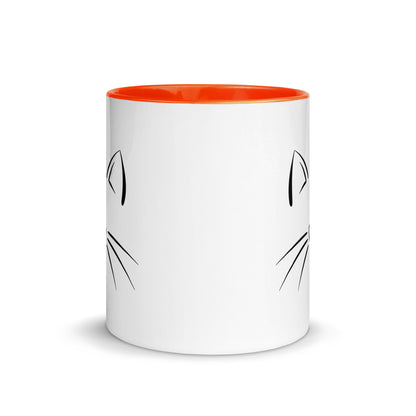 Cat 4 Me Mug with Color Inside