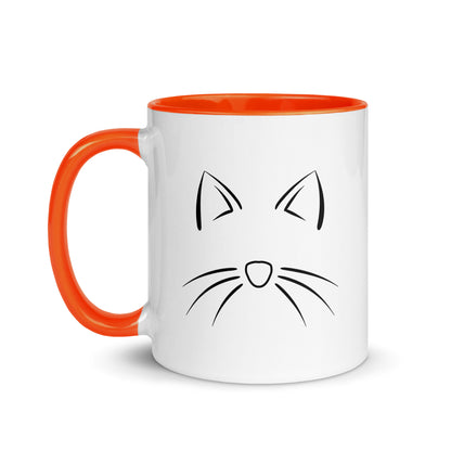 Cat 4 Me Mug with Color Inside