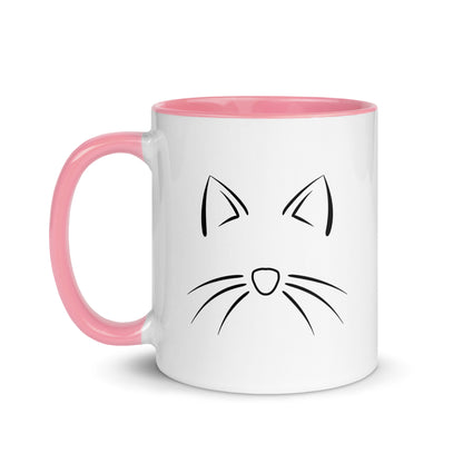 Cat 4 Me Mug with Color Inside