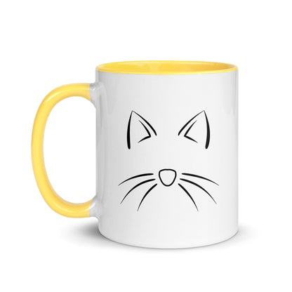 Cat 4 Me Mug with Color Inside