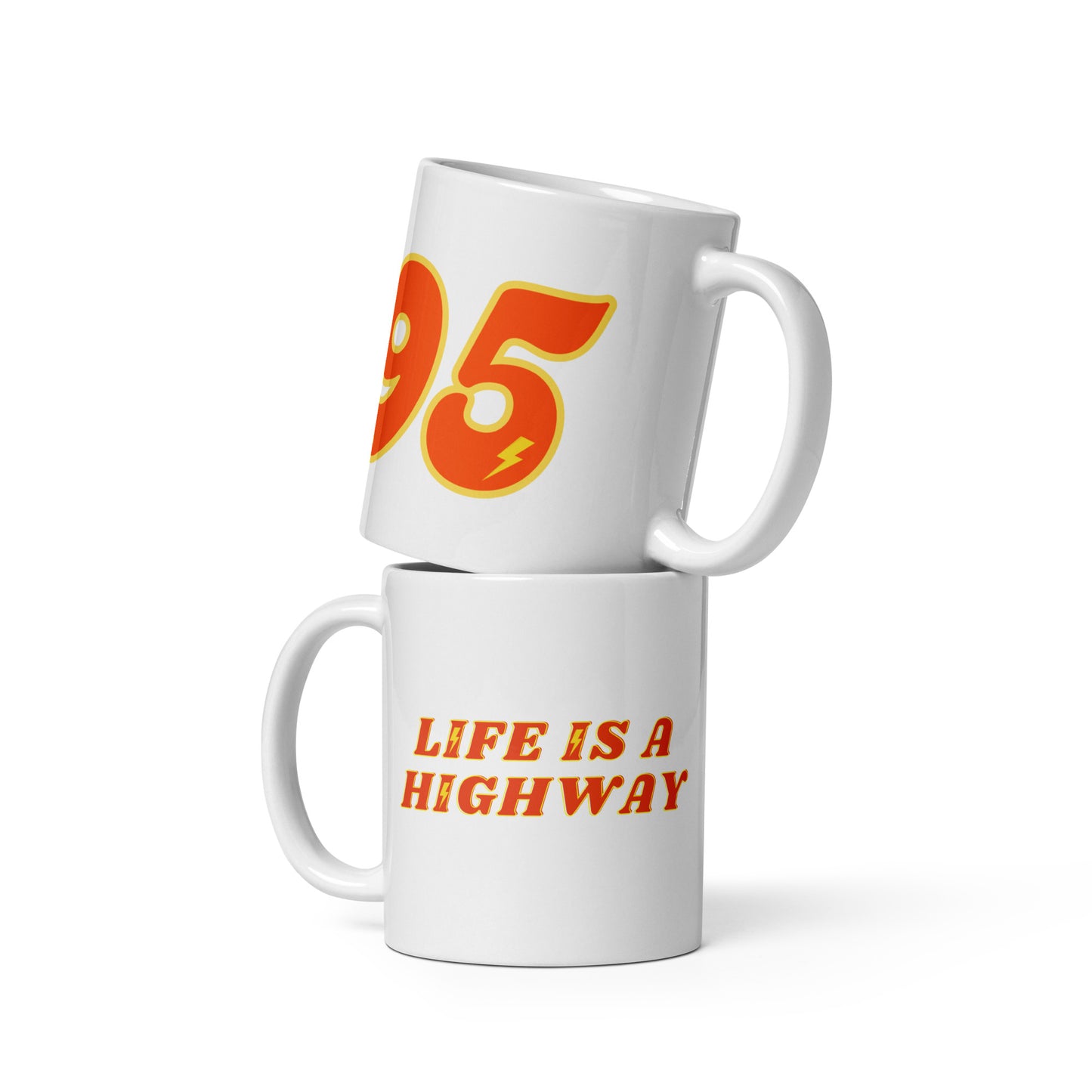 Cars 4 Me White glossy mug