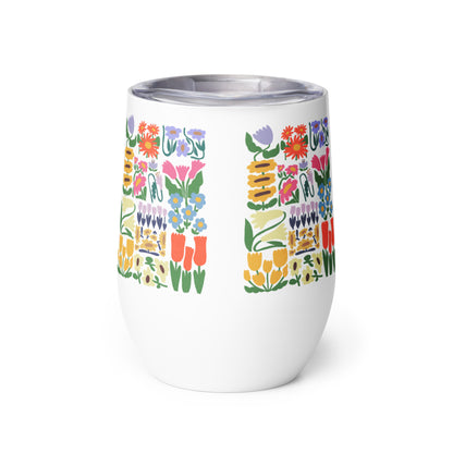 Flower 4 Me Wine tumbler