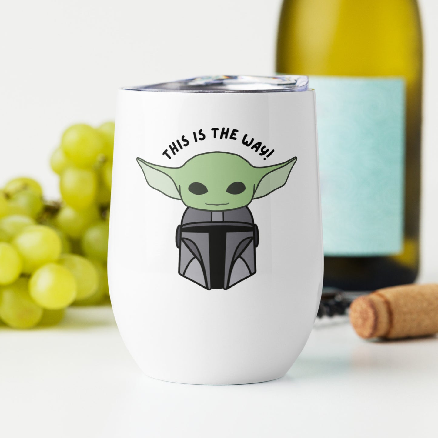 This Is The Way 4 Me Wine tumbler