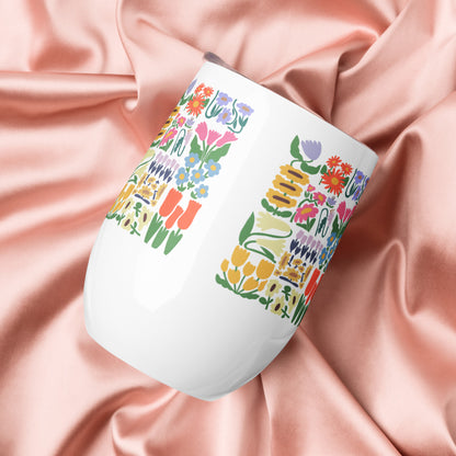 Flower 4 Me Wine tumbler