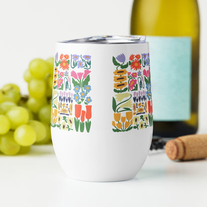 Flower 4 Me Wine tumbler