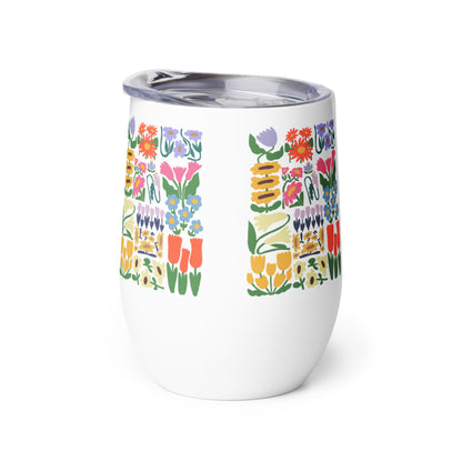 Flower 4 Me Wine tumbler