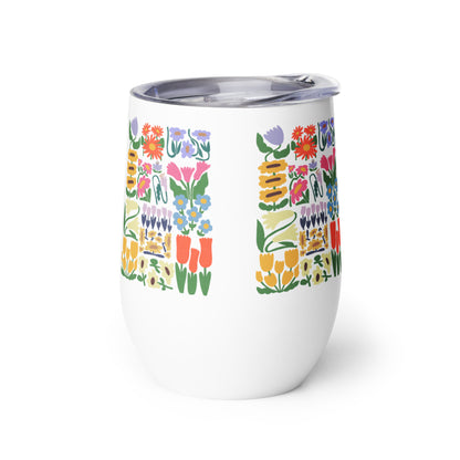 Flower 4 Me Wine tumbler